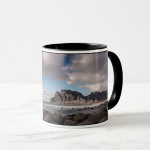 Uttakleiv Lofoten Norwegen Tasse