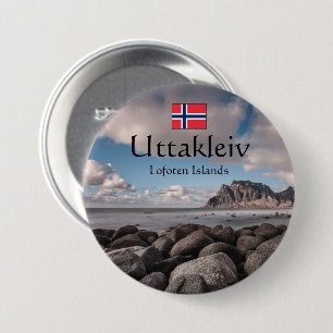 Uttakleiv Souvenir Button