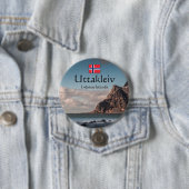Uttakleiv Souvenir Button (Beispiel)