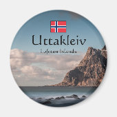 Uttakleiv Souvenir Magnet (Vorne)
