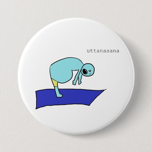 uttanasana Knopf Button (Vorderseite)