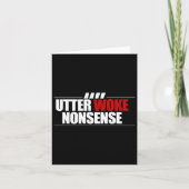 Utter Weckte Nonsense Fußball Ironic Everton Karte (Vorderseite)