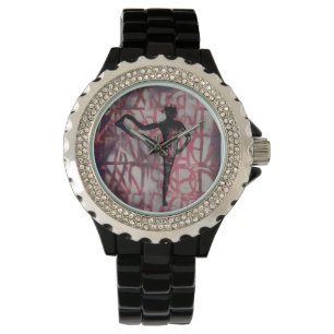 Utthita Yoga-Mädchen - Uhr
