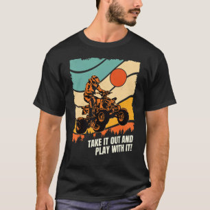 UTV Dirt Offroad SXS Rennwagen Nehmen Sie es aus u T-Shirt