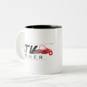 UTV Inhaber-Tasse Zweifarbige Tasse (Vorderseite Links)
