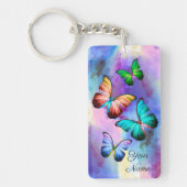 Utvärderingsmeddelande för andningsfrisk Blommigt Schlüsselanhänger (Vorderseite)