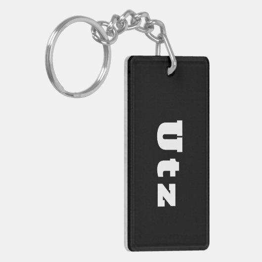 Utz Schlüsselanhänger (Vorderseite links)