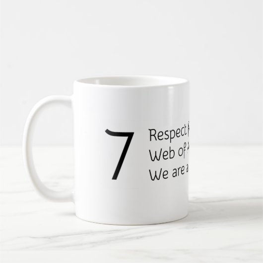 UU 7. Prinzip-Tasse Kaffeetasse (Links)