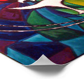 UU Chalice ART PRINT Unitarian Universalist Poster (Ecke)