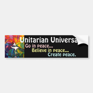 UU Chalice Autoaufkleber Unitarian Universalist