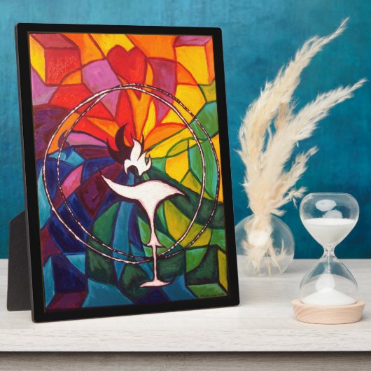 UU Chalice Foto Print Unitarian Universalist Fotoplatte (Seite)