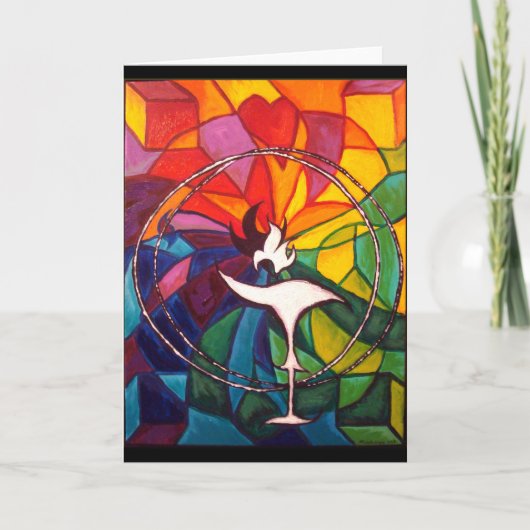 UU Chalice Greeting Card Unitarian Universalist Karte (Vorderseite)