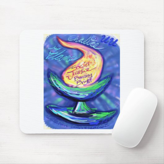 UU Chalice.jpg Mousepad (Mit Mouse)