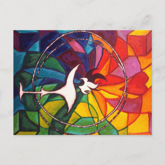 UU Chalice Postcard Unitarian Universalist Postkarte