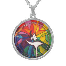 UU Chalice-Silber-rundes unitarisches