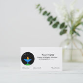 UU Chalice-Visitenkarten Visitenkarte (Stehend Vorderseite)