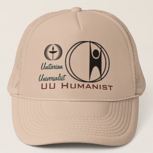 UU Humanist-Hut Truckerkappe (Vorderseite)