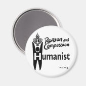 UU Humanist Magnet (Vorderseite/Rückseite)
