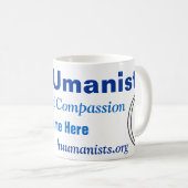 UU Humanist-Tasse Kaffeetasse (VorderseiteRechts)