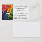 UU lodernder Chalice-kundengerechte Visitenkarten Visitenkarte (Vorne/Hinten)