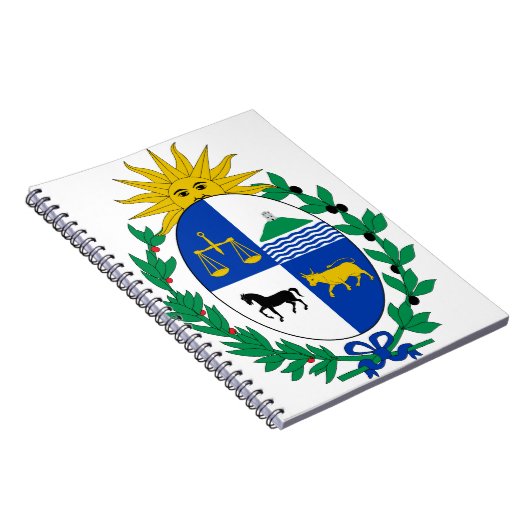 Uuguayemblem Notizblock (Rechte Seite)