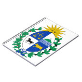 Uuguayemblem Notizblock (Linke Seite)