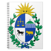 Uuguayemblem Notizblock (Vorderseite)