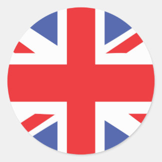 UuK-Flagge Runder Aufkleber