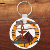 UUSS chalice, Unitarian Universalist, UU, chalice, Schlüsselanhänger (Vorderseite)