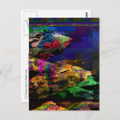 "UV Bronze Age" Art Postkarte (Vorne/Hinten)