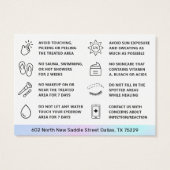 UV-Glanz Holographische Ombre Pulver Brows Afterca (Rückseite)