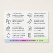 UV Gloss Rainbow Eyebrow Tint Aftercare (Rückseite)