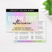 UV Gloss Rainbow Eyebrow Tint Aftercare (Schreibtisch)