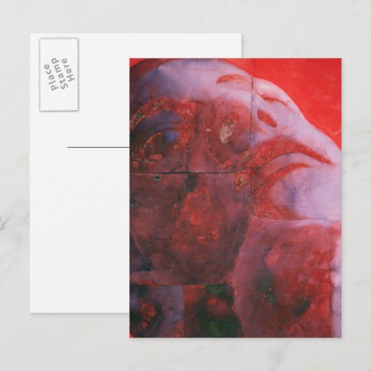 UV-Kopf 2001 Postkarte (Vorne/Hinten)