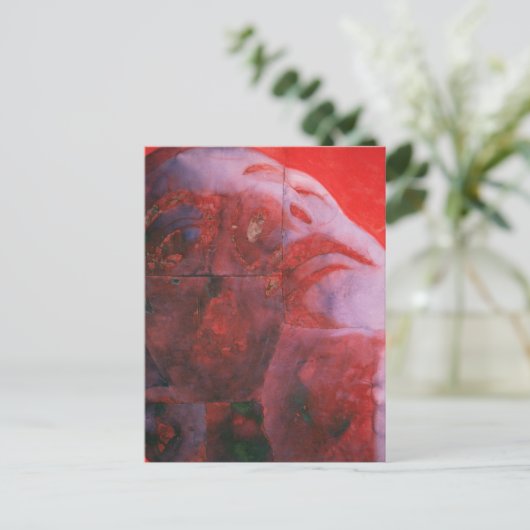 UV-Kopf 2001 Postkarte (Stehend Vorderseite)