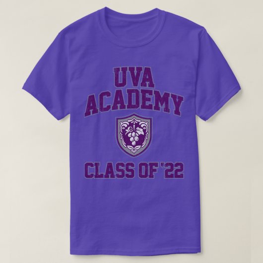 Uva Academy Class of 22 Variant T-Shirt (Design vorne)
