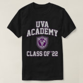 Uva Academy Class of T-Shirt (Design vorne)