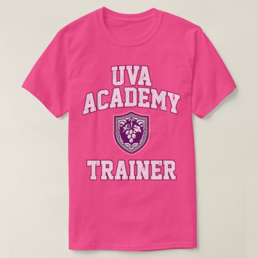 Uva Academy Trainer T-Shirt (Design vorne)