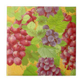 Uvas de Burdeos (Vintage Edition) Fliese (Vorderseite)