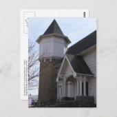 UW Dairy Barn Postkarte (Vorne/Hinten)