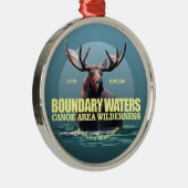 UW (Elch) WT Ornament Aus Metall (Rechts)