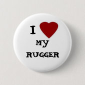 UW Madison das Rugby Frauen Button (Vorderseite)