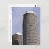 UW Silos Postkarte (Vorne/Hinten)