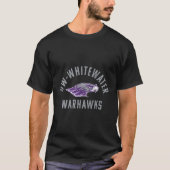 Uw-Whitewater Warhawks groß T-Shirt (Vorderseite)