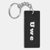 Uwe Schlüsselanhänger (Vorderseite links)