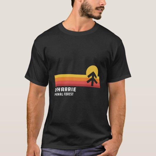 Uwharriere National Forest Albemarle North Carolin T-Shirt (Vorderseite)
