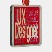 UX Designer Extraordinator Ornament Aus Metall (Rechts)