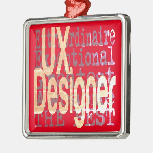 UX Designer Extraordinator Ornament Aus Metall (Links)