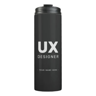 UX Designer Moderne, anpassbare Thermosbecher
