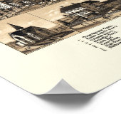 Uxbridge, MA Panoramic Map - 1880 Poster (Ecke)